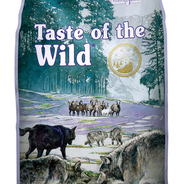 Taste of the Wild Sierra Mountain Canine Adult Lamb Dry Dog Food Grain Free 14 lb