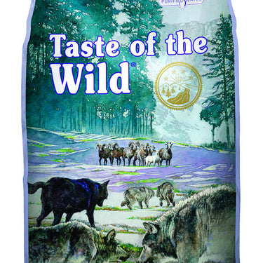 Taste of the Wild Sierra Mountain Canine All Ages Roasted Lamb Dry Dog Food Grain Free 28 lb