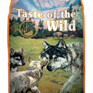 Taste of the Wild High Prairie Puppy Roasted Bison and Venison Dry Dog Food Grain Free 5 lb