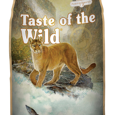 Taste of the Wild Canyon River All Ages Trout and Smoked Salmon Dry Cat Food Grain Free 5 lb