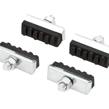 Bell Sports Binder 100 Rubber Bike Brake Pads Black/Silver