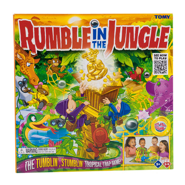 Tomy Rumble in The Jungle Board Game
