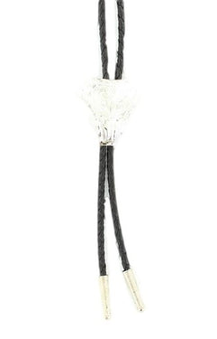 Double S Triangle Bolo Tie