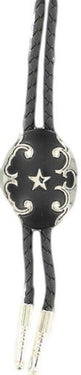 Double S Oval with Star Bolo