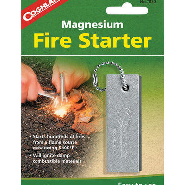 Coghlan's Silver Fire Starter 5.875 in. H X 3/8 in. W X 3 in. L 1 pk