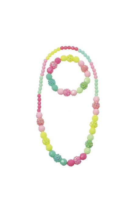 Vividly Vibrant Necklace & Bracelet Set