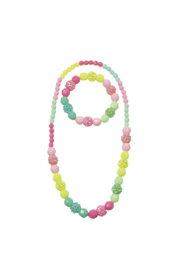 Load image into Gallery viewer, Vividly Vibrant Necklace &amp; Bracelet Set
