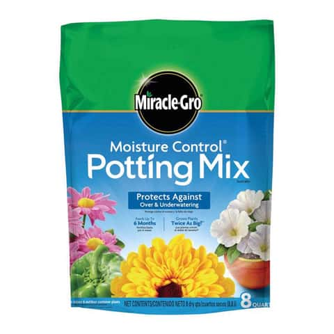 Load image into Gallery viewer, Miracle-Gro Moisture Control Flower and Plant Potting Mix 8 qt
