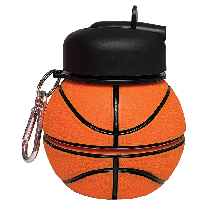 Basketball Collapsible Water Bottle