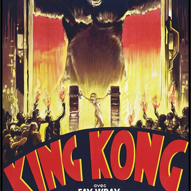 King Kong Gates Fire Poster