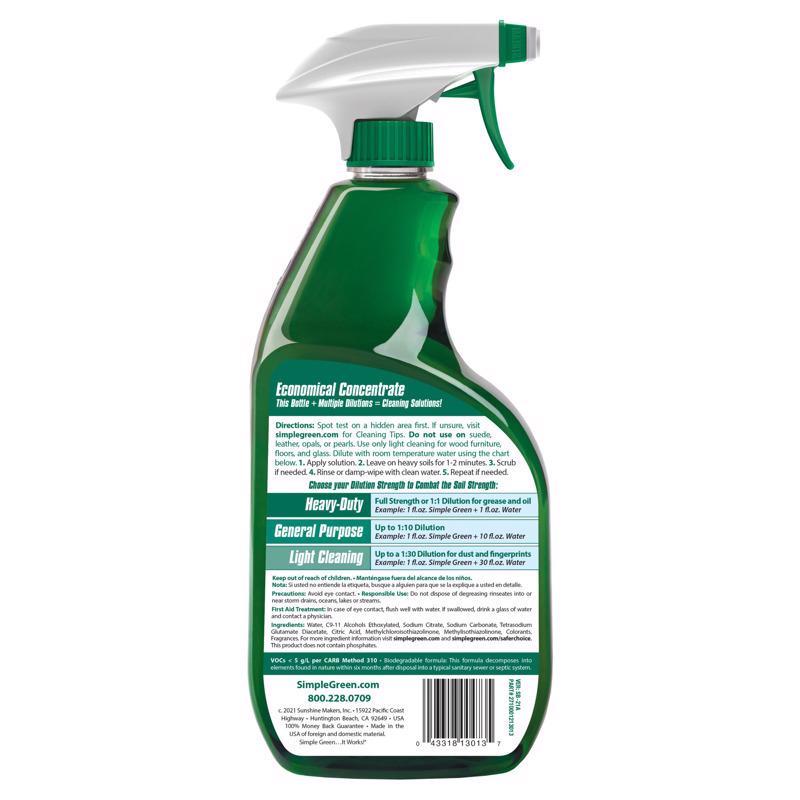 Load image into Gallery viewer, Simple Green Sassafras Scent Concentrated All Purpose Cleaner Liquid 24 oz
