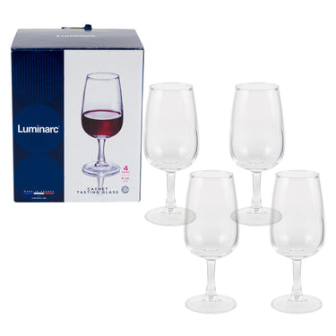Luminarc 4oz Cachet Tasting Glass Set
