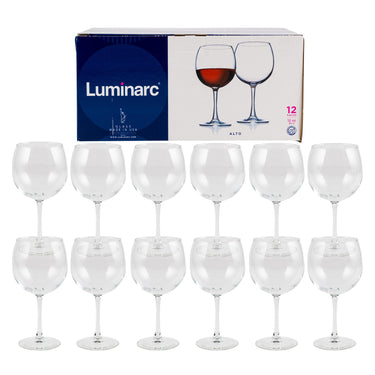 Luminarc 12oz Wine Glass Set