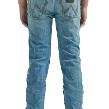 Wrangler Boy's Retro Slim Straight Leg Jeans (Indigo) Size 12S