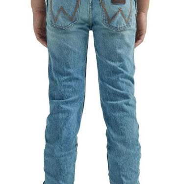 Wrangler Boy's Retro Slim Straight Leg Jeans (Indigo) Size 1T