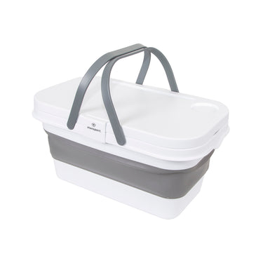 Stansport Foldable Picnic Basket with Tray Table Lid