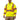Key ANSI Class 3 Hooded Sweatshirt (Hi-Vis Yellow) Size L