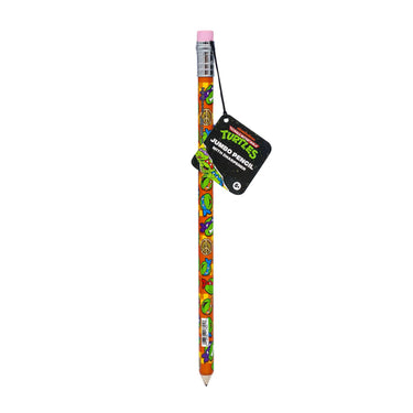 Teenage Mutant Ninja Turtles jumbo pencil with a TMNT hang tag