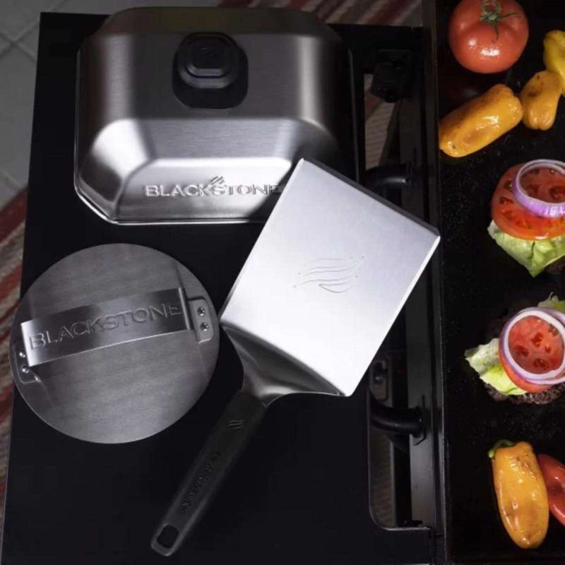 Load image into Gallery viewer, Blackstone Stainless Steel Grill Burger Kit
