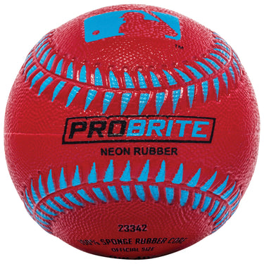 Franklin Pro Brite Assorted Neon Rubber T-Ball 9 in. 1 pk