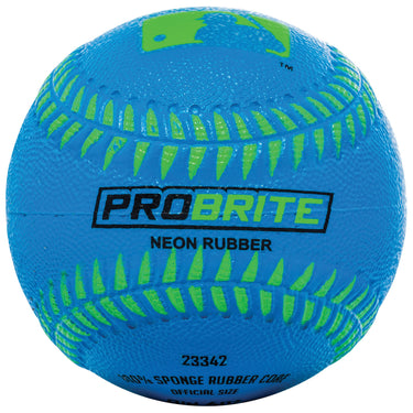 Franklin Pro Brite Assorted Neon Rubber T-Ball 9 in. 1 pk