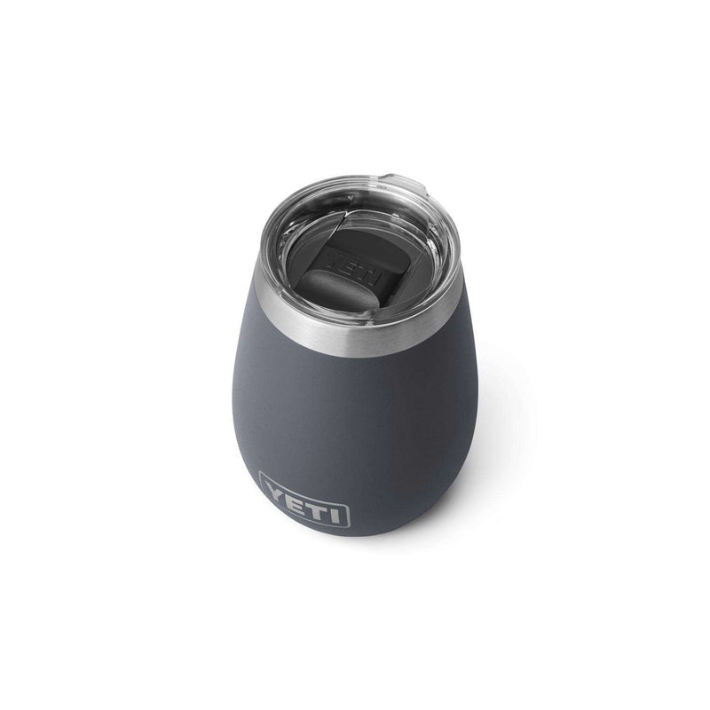 Load image into Gallery viewer, Yeti Rambler 10 Oz BPA Free Wine Tumbler w/ Magslider Lid - Charcoal
