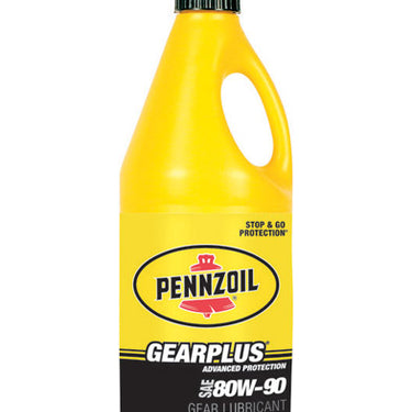 Pennzoil Gear Plus 80W90 Multipurpose Automotive Gear Oil 1 qt
