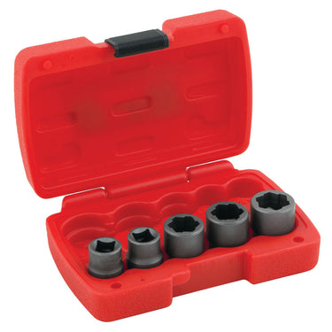 Performance Tool 5 pc. 3/8" Dr. Bolt Extractor Set