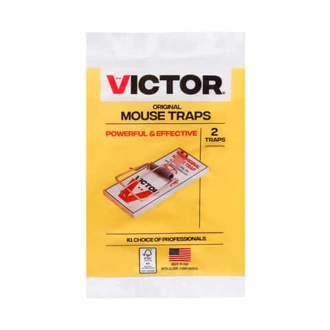 Victor Small Snap Trap For Mice 2 pk