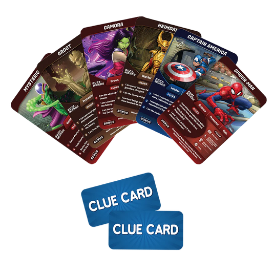 Marvel Guess in 10 Super Heroes Card Game