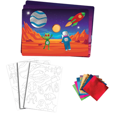 Foil Fun Space Explorer Foil Art Craft Kit