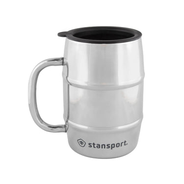 Stansport 16 OZ. Double Wall Camp Mug Silver