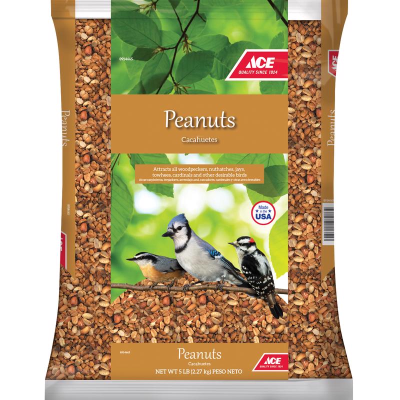 Load image into Gallery viewer, Ace Songbird Peanut Pieces Shelled Peanuts 5 lb
