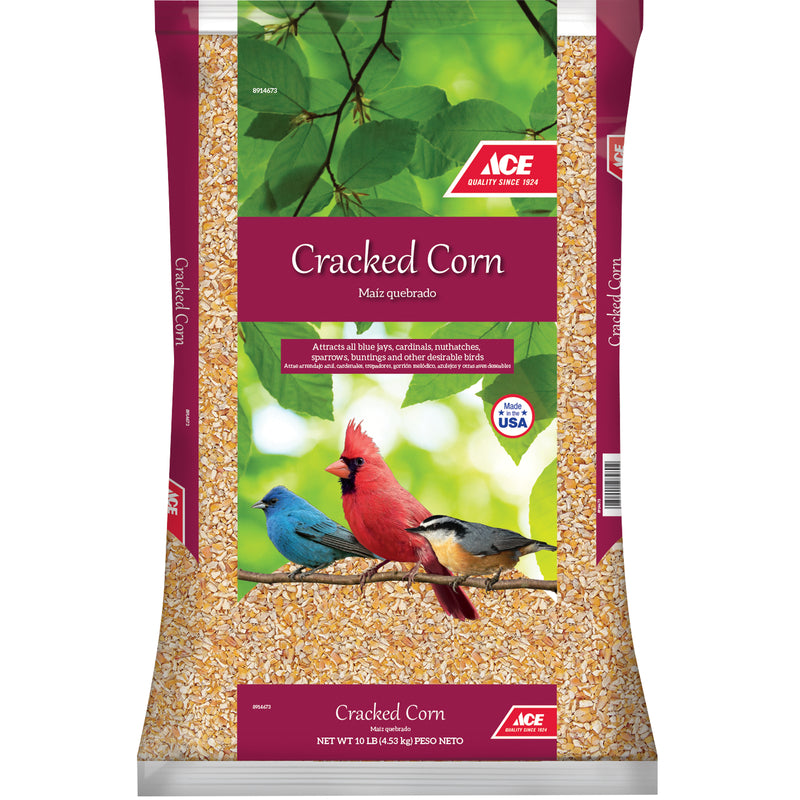Load image into Gallery viewer, Ace Songbird Corn Cracked Corn 10 lb
