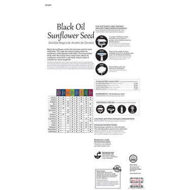 Ace Songbird Black Oil Sunflower Seed Wild Bird Food 10 lb