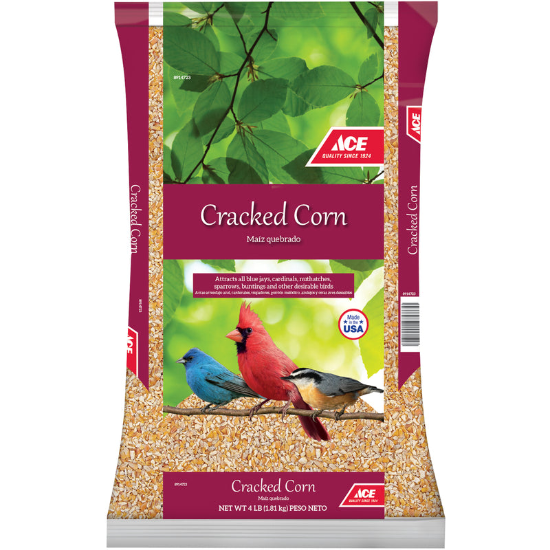 Load image into Gallery viewer, Ace Songbird Corn Cracked Corn 4 lb
