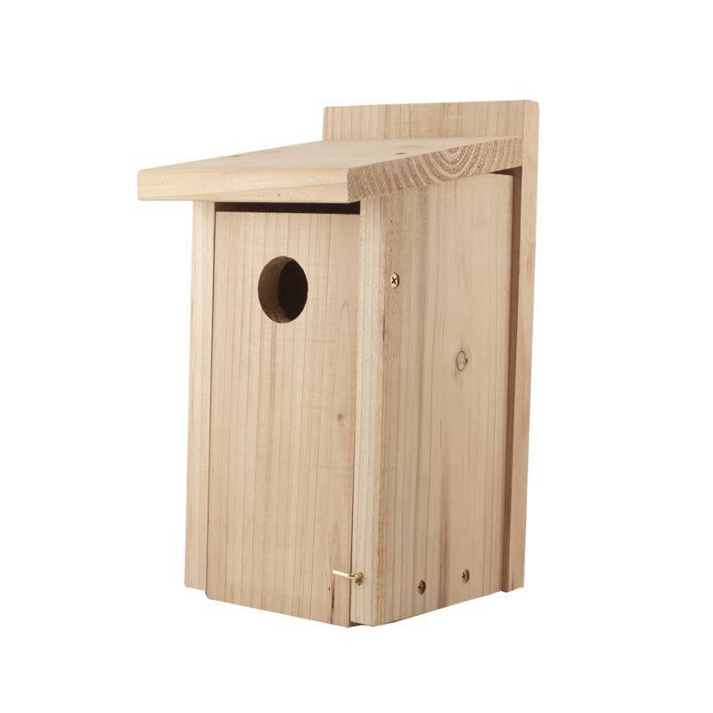 Load image into Gallery viewer, Audubon 12 in. H X 6.4 in. W X 6.4 in. L Red Cedar Bird House
