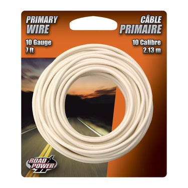 Coleman Cable 7 ft. Stranded 10 Ga. Primary Wire