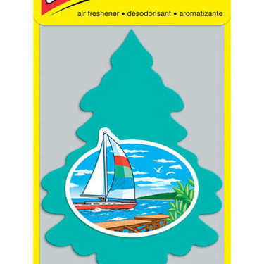 Little Trees Bayside Breeze Scent Car Air Freshener Solid 1 pk