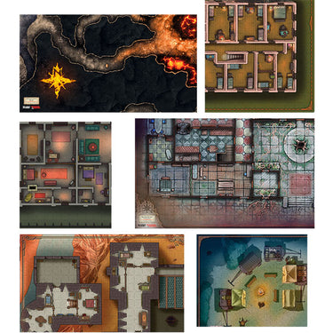 D&D 5e: Dungeon Master's Guide- Premium Map Collection