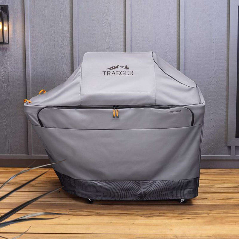 Load image into Gallery viewer, Traeger Timberline Gray Grill Cover For Timberline
