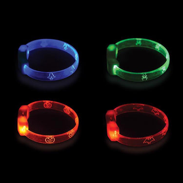 Magic Seasons Fun Flashers LED Halloween Light-Up Wristband 1 pk
