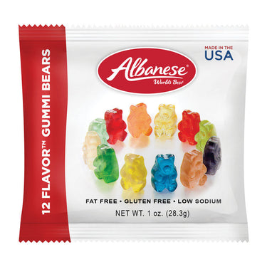 Albanese Assorted Gummi Bears 1 oz