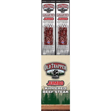 Old Trapper Peppered Beef Steak 2 oz Boxed