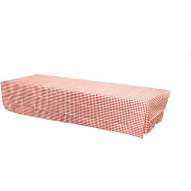 SE 54 X 72 Heavy-Duty Vinyl Checkered Tablecloth