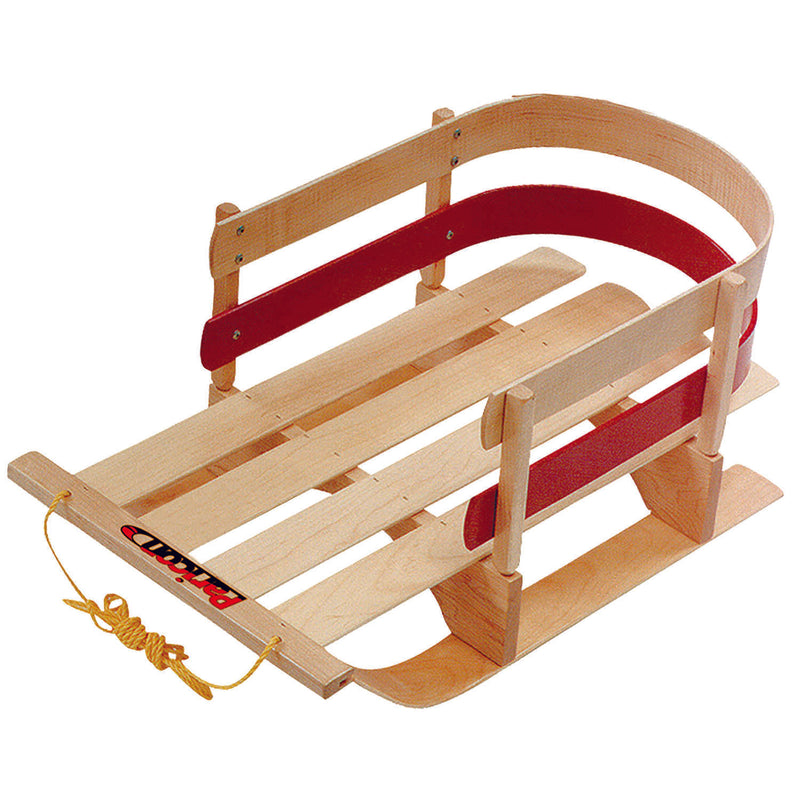 Load image into Gallery viewer, Paricon Pull Sleigh Deluxe Baby Wood Sled 29 in.  (instore pickup only)
