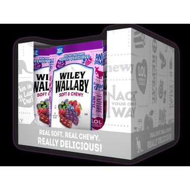 Wiley Wallaby Australian Style Blasted Berry Licorice 10 oz