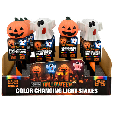 Magic Seasons Color Changing 12 in. Light Stake Pathway Decor (Sold Separately)