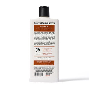Duke Cannon Bourbon Oak Barrels + Aged Spirits Scent Body Wash 17.5 oz 1 pk