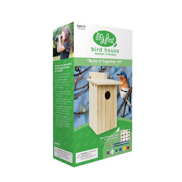 Nature's Way My First 9.75 in. H X 5.75 in. W X 6.75 in. L Wood Bird House
